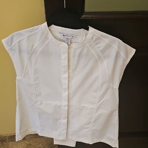 Athleta Women's White Botton Down